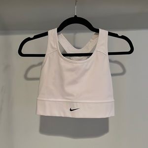 Nike White Racerback Tank